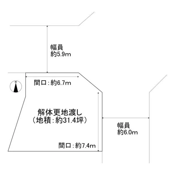 長岡京市今里更ノ町 間取図