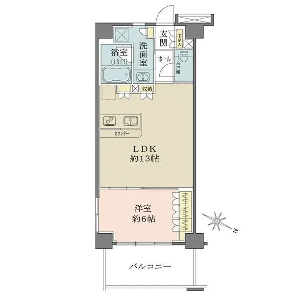 プレシス東神田 収納豊富で生活動線に優れた快適な住空間です。