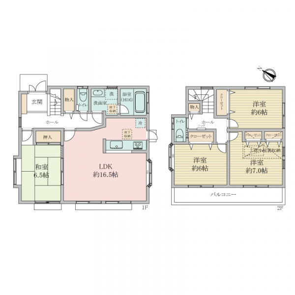 八王子市石川町 間取図