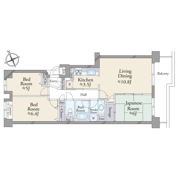 パークハウス大網みやこ野東壱番街 間取図