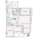 コートヤード祐天寺 間取図