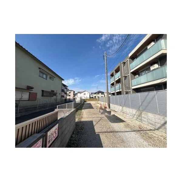 草加市西町 現地_路地状部分(隣地協定通路含む)
