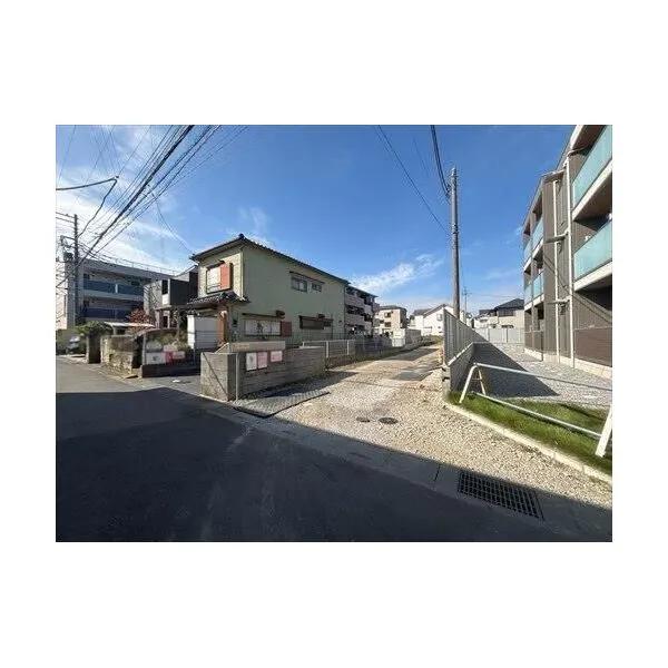 草加市西町 現地_路地状部分(隣地協定通路含む)