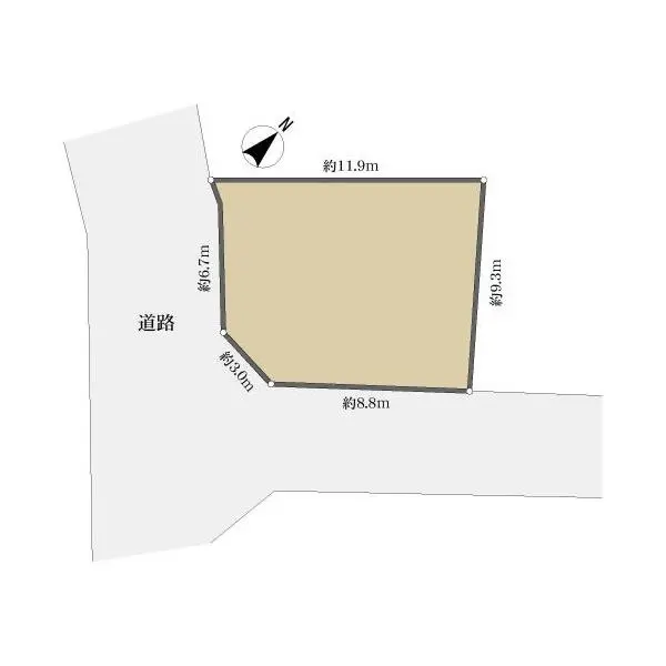 練馬区平和台３丁目 間取図