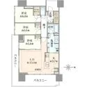 プラウド大和 間取図