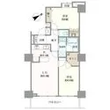 ライオンズステーションタワー松戸 間取図