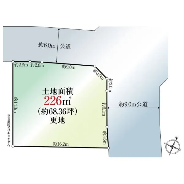 飯能市美杉台2丁目 間取図