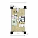 ローレルスクエア守口 3LDK、専有面積68.72m2のお部屋です♪