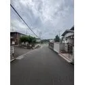 我孫子市湖北台１０丁目 前面道路（南東側）