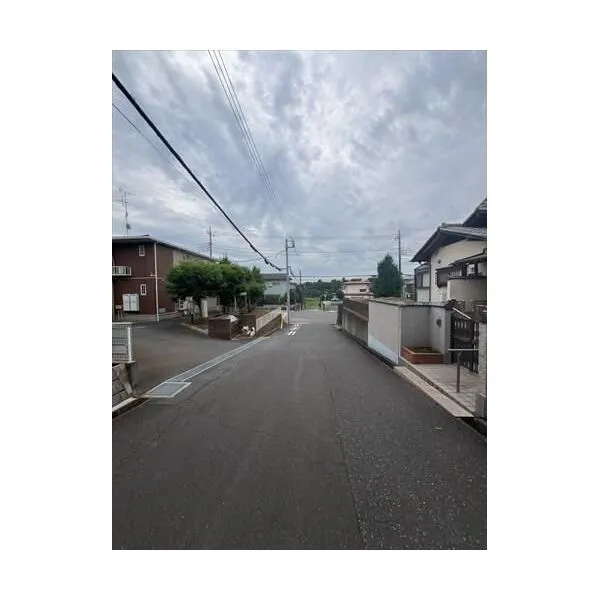 我孫子市湖北台10丁目 前面道路(南東側)