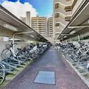 ティアラシティ 敷地内駐輪場