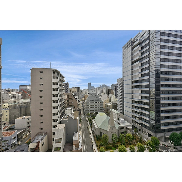 クリオ浅草橋 西側バルコニーからの眺望