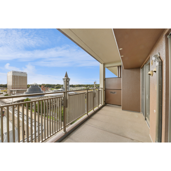 エストリオいには野 バルコニー