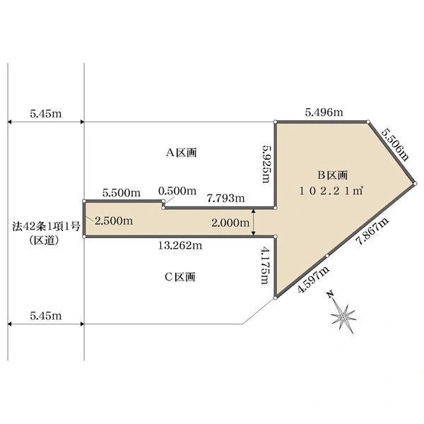杉並区上井草４丁目 間取図