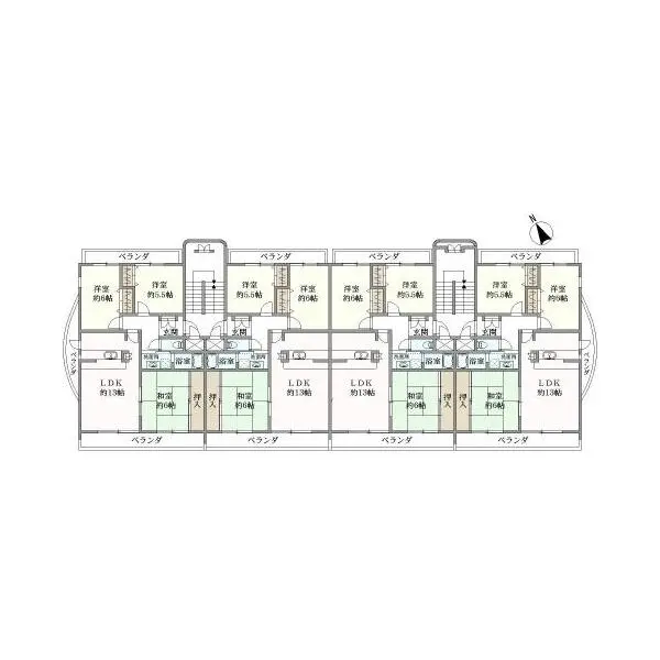 名古屋市名東区高間町 間取図