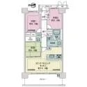 レスタージュ京都 間取図