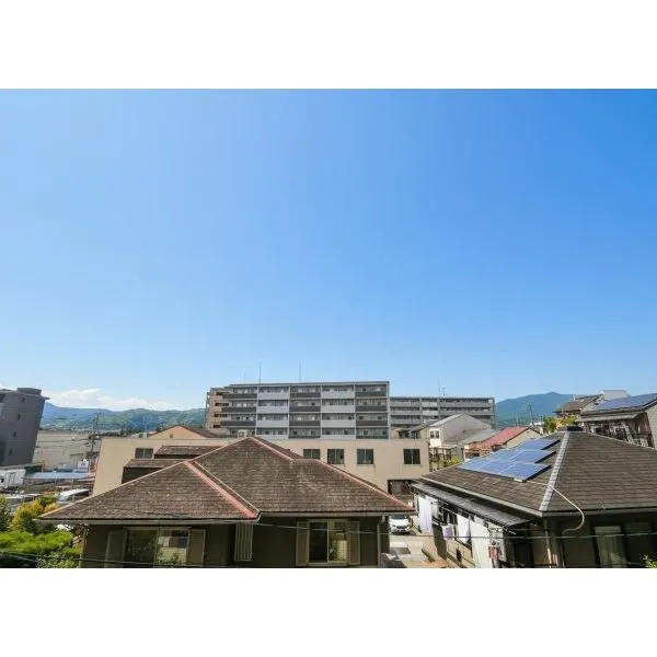 レスタージュ京都 西側バルコニーからの眺望