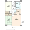 リノア北赤羽 間取図