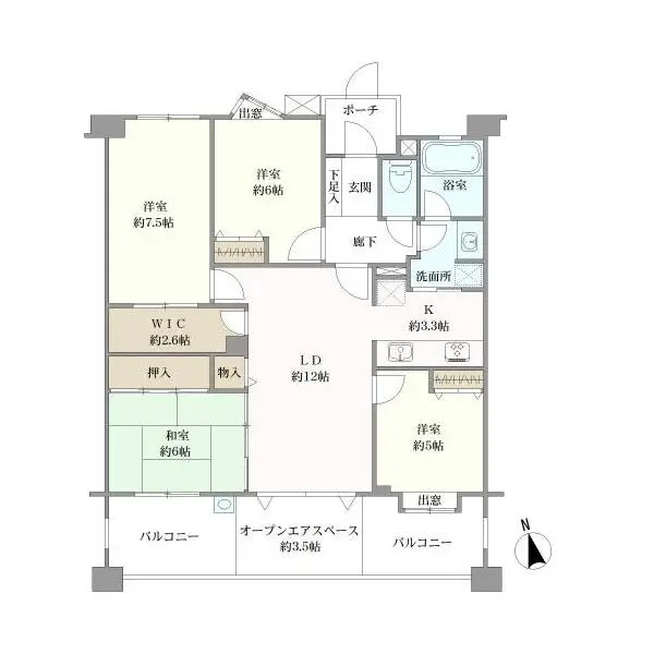 グランシティ横濱本郷台 間取図