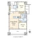 オーベル代々木公園 間取図