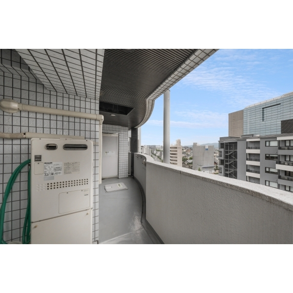 デ・リード河原町 バルコニー