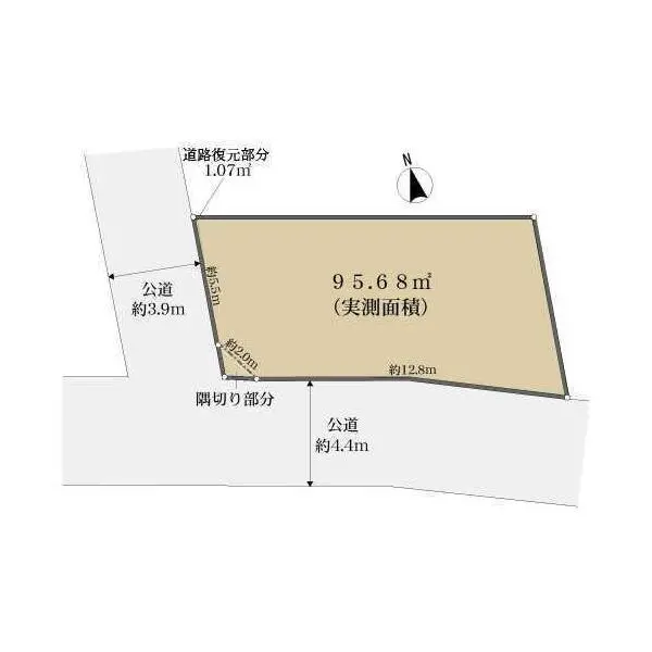 世田谷区若林1丁目 間取図