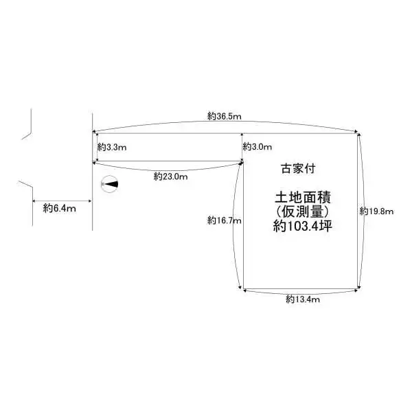八尾市刑部４丁目 間取図