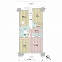 オークプレイス豊洲 間取図
