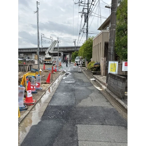 川崎市中原区西加瀬 前面道路