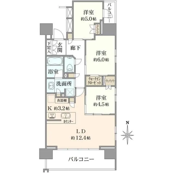 パークホームズ錦糸町 ザ レジデンス 間取図