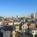 ライオンズマンション南小岩第２ 東側バルコニーからの眺望（永続的に保証されません）