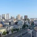 ライオンズマンション南小岩第２ 南側バルコニーからの眺望（永続的に保証されません）
