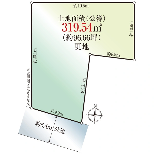 豊島区目白３丁目 区画図