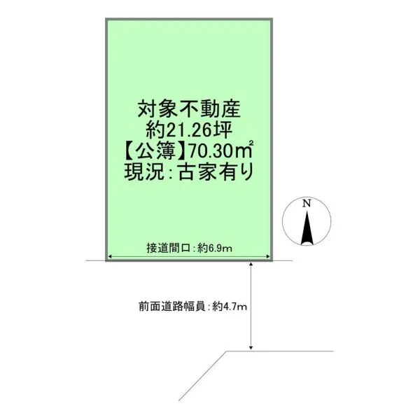 高槻市西町 間取図