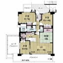 ネバーランド伏見桃山 間取図
