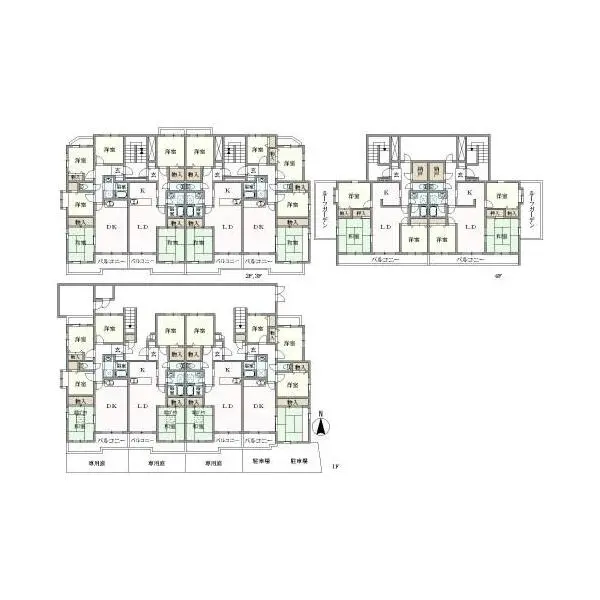 名古屋市名東区貴船１丁目 間取図