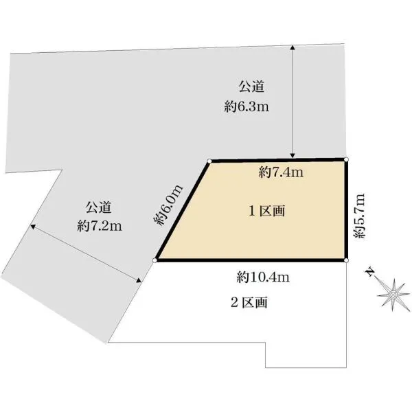 横浜市鶴見区下野谷町3丁目 間取図