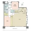 藤和六本木ホームズ 間取図