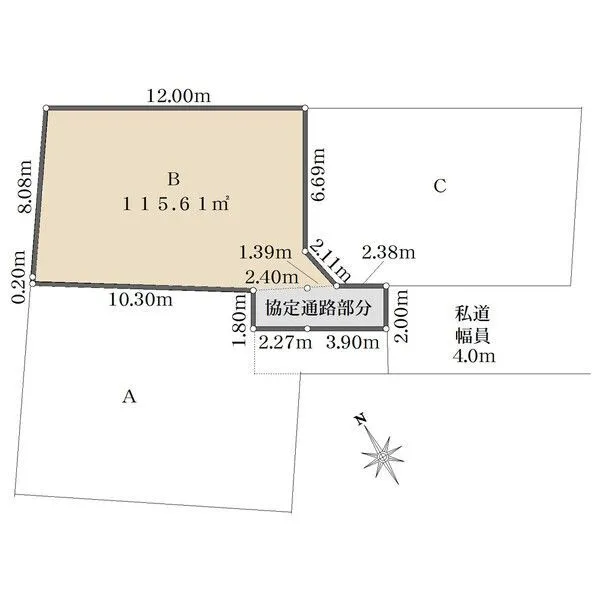 武蔵野市関前３丁目 間取図