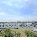 レイディアントシティ向ヶ丘遊園フランス街区 バルコニーからの眺望　前面に建物が無く眺望日当たり良好