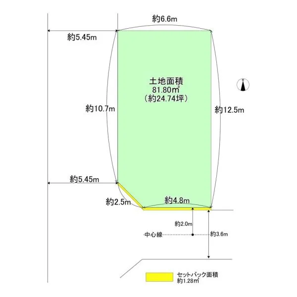 大阪市住吉区万代5丁目 間取図