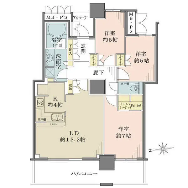 セントプレイスタワー 間取図
