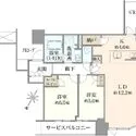 シエリアタワー中之島 間取図