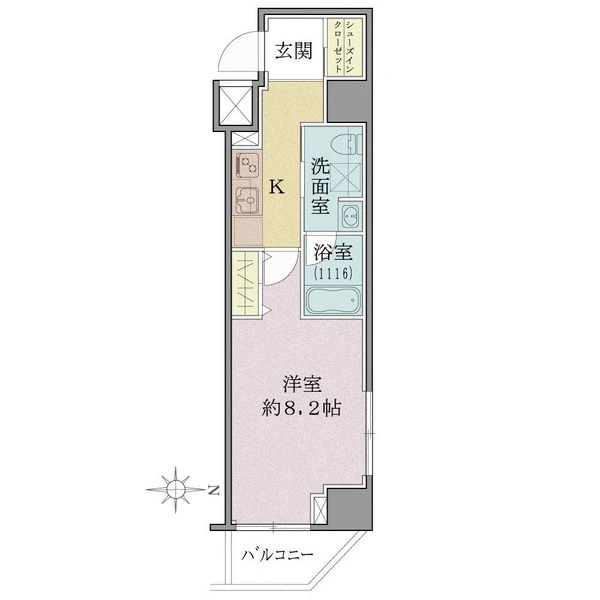 ステージグランデ多摩川 間取図