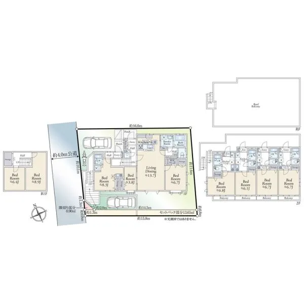 杉並区西荻南２丁目 間取図