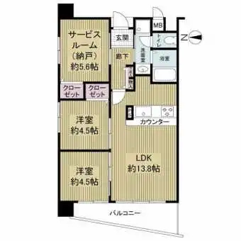 2026年10月上旬リフォーム完成予定のお部屋です