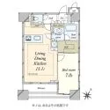 グラーサ白金高輪 間取図