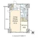 ピアース赤坂 間取図
