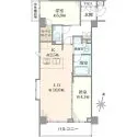 ガーラ・ヒルズ新宿 間取図