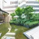 パークハウス東中野リヴゴーシュ 中庭の「グリーンパティオ」